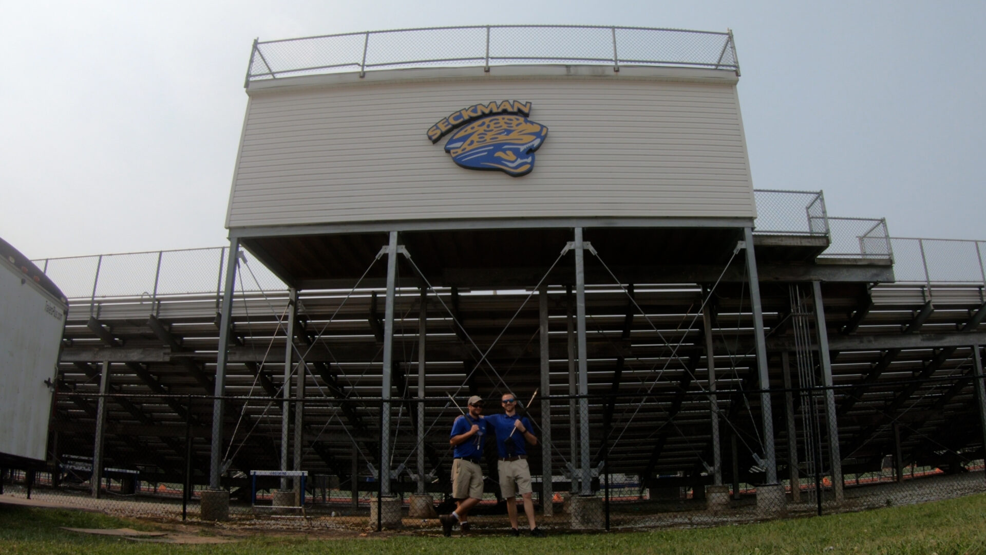 Power Washing at Seckman High School in Imperial MO