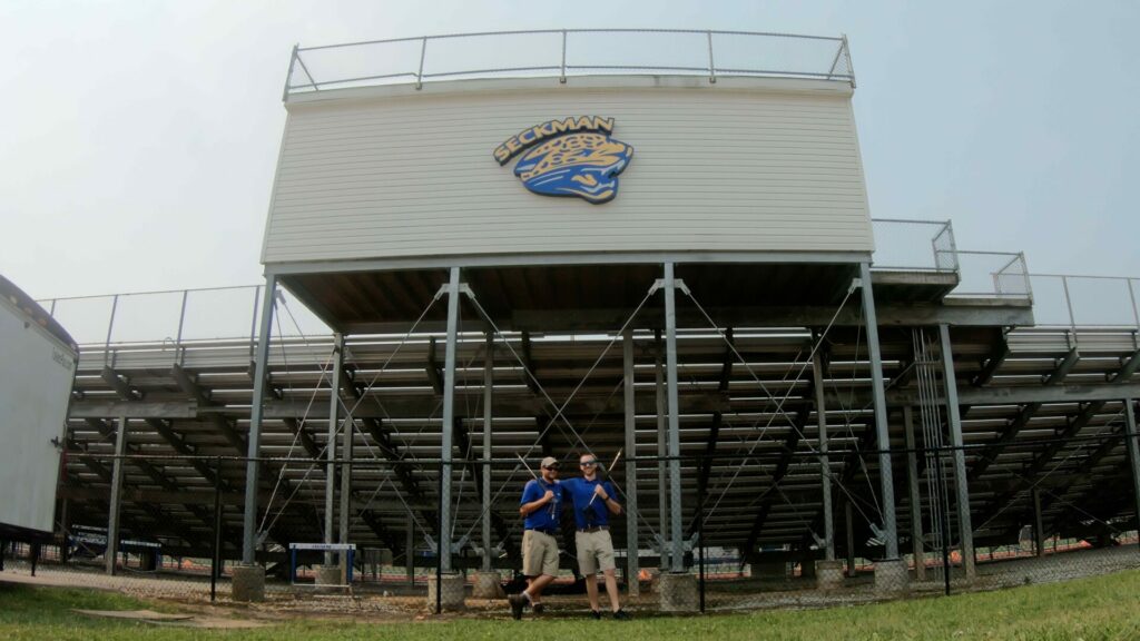 Power Washing at Seckman High School in Imperial MO